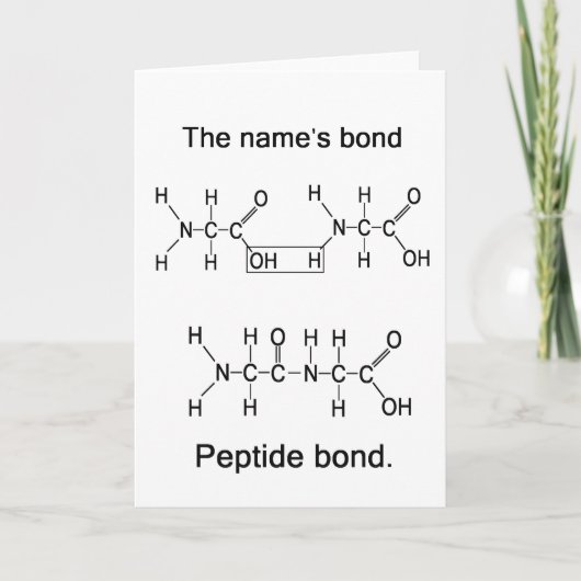 De band van de naam, peptide band kaart (Voorkant)