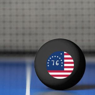 De banier van Bennington: de 76 Amerikaanse oorlog Pingpongballen