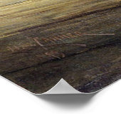 De Banjo Lesson Poster (Hoek)