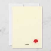 De banjo van het onophoudelijke lege Briefkaart (Achterkant)