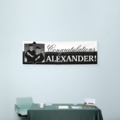  de banner van het afstuderen van Gefeliciteerd (Beurs)