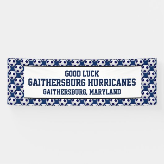 De Banner van het Team van de Voetbal, Persoonlijk (Horizontaal)