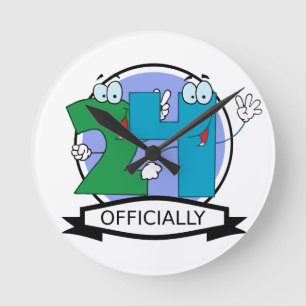 De Banner van officieel 24 Verjaardag Ronde Klok