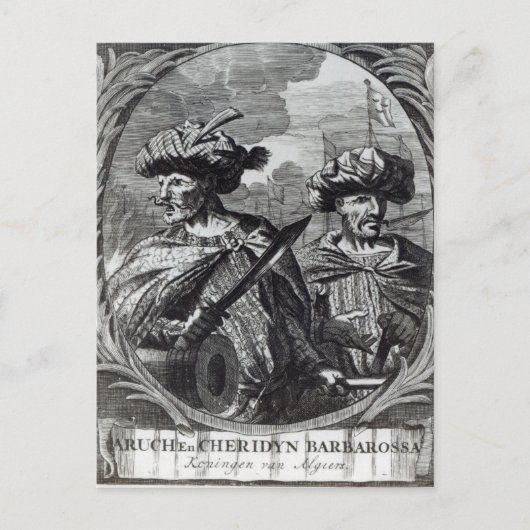 De Barbarossa Brothers Briefkaart (Voorkant)