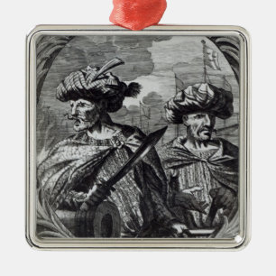 De Barbarossa Brothers Metalen Ornament