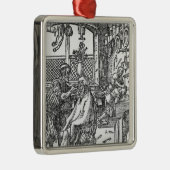 De Barber Metalen Ornament (Rechts)