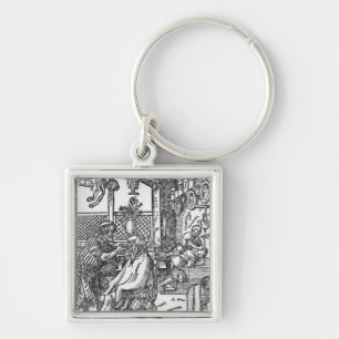 De Barber Sleutelhanger
