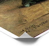 De Barber van Suez, 1876 Poster (Hoek)