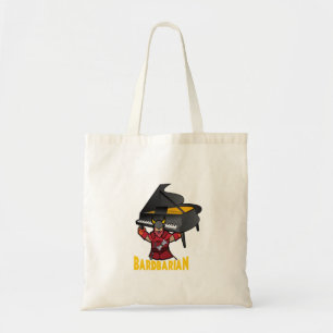 De BARDBARIAN: Halfzijdig, half-barbaars Tote Bag