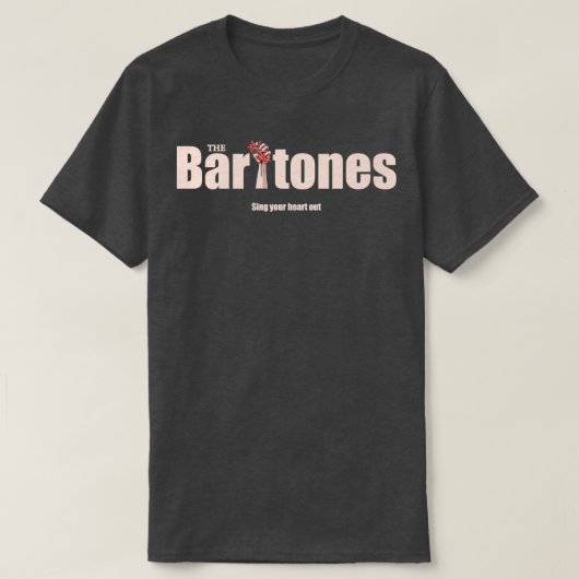 De baritonen t-shirt (Design voorkant)
