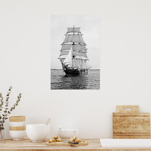 De Bark Robert Ewing Poster (Keuken)