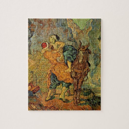De barmhartige Samaritaan van Vincent van Gogh Legpuzzel (Verticaal)