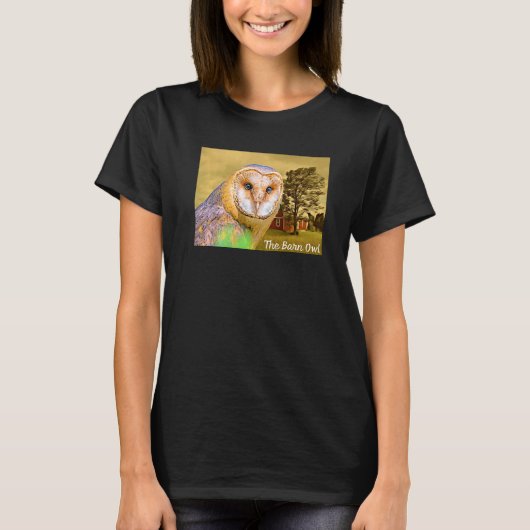 De Barn Owl T-shirt (Voorkant)