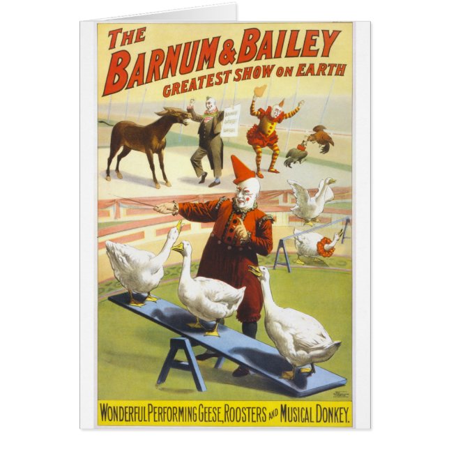 De Barnum en Bailey Circus (Voorkant)
