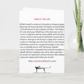 De baron verschijnt kaart (Achterkant)