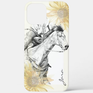 De Barrel Racer (zonnebloemen) iPhone 12 Pro Max Hoesje