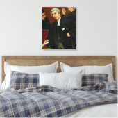 De barrister canvas afdruk (Insitu (Slaapkamer))