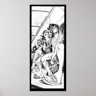 De Bart Ride Home Print