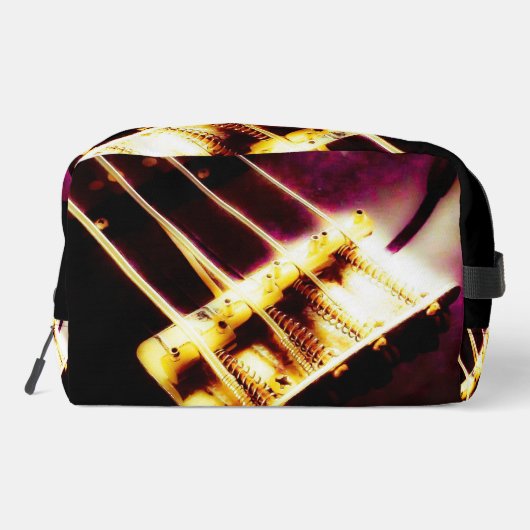 De basis van een Bass Print Cut Sew Bag Toilettasje (Achterkant)