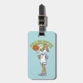 De basketbal van Lola Bagagelabel (Voorkant verticaal)