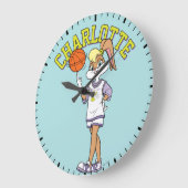 De basketbal van Lola Grote Klok (Hoek)