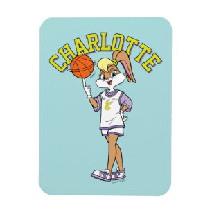 De basketbal van Lola Magneet