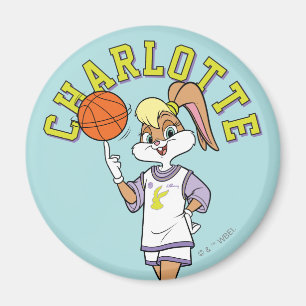 De basketbal van Lola Magneet