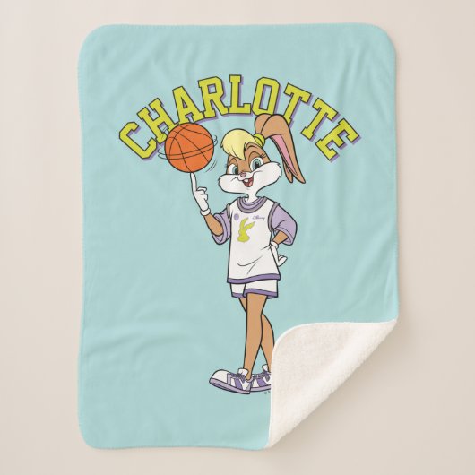 De basketbal van Lola Sherpa Deken (Voorkant)