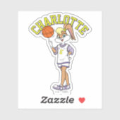 De basketbal van Lola Sticker (Vel)