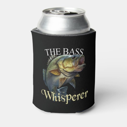 De Bass Whisperer Donker Blikjeskoeler (Blikje Achterkant)