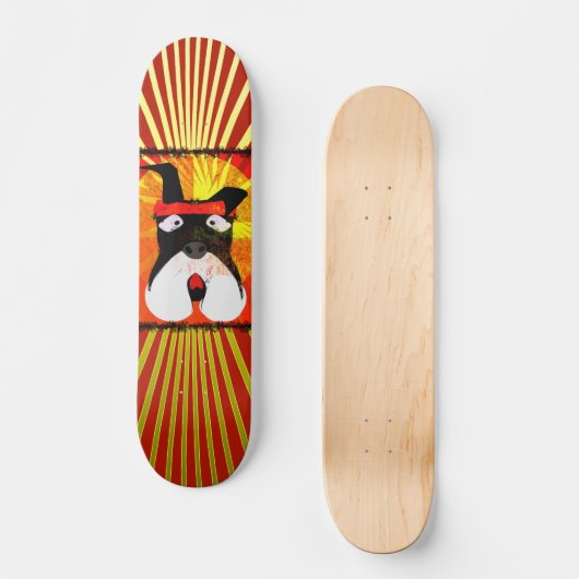 De bast van de hond skateboard (Voorkant)