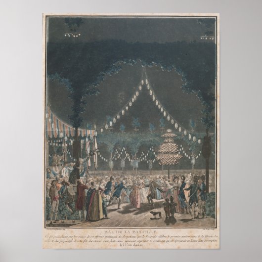 De Bastille Ball Poster (Voorkant)