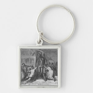 De Bastille omnibus Sleutelhanger