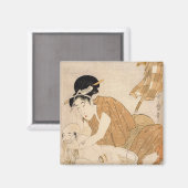 De Bath, Edo-periode Magneet (Voorkant / Achterkant)