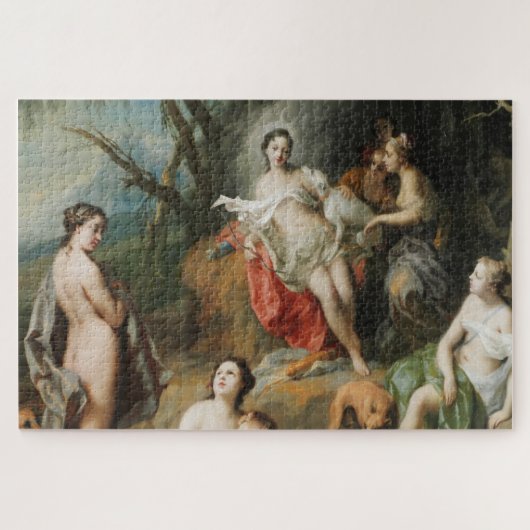 De Bath Girls Old Masters Painting Legpuzzel (Horizontaal)