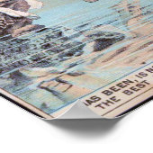 De Bath Lady  Cigar Ad Poster (Hoek)