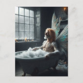 De Bathing Middle Aged Fairy Briefkaart (Voorkant)