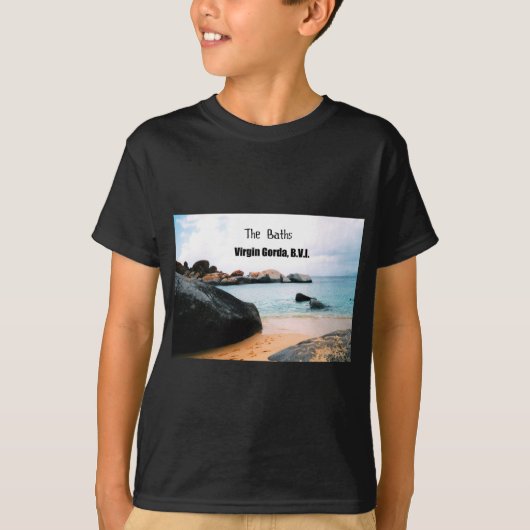 De Baths, Virgin Gorda B.V.I. T-shirt (Voorkant)