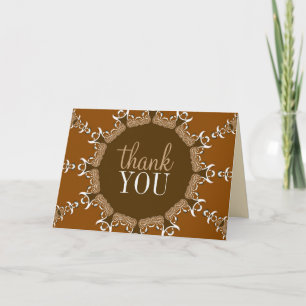 De batik Java dankt u de Kaart van Gracias Merci