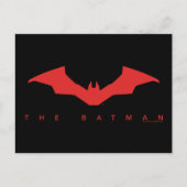 De Batman Bat Logo Briefkaart (Voorkant)