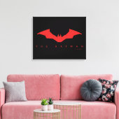 De Batman Bat Logo Canvas Afdruk (Insitu (Woonkamer))