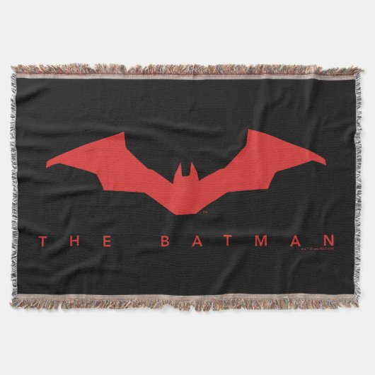 De Batman Bat Logo Deken (Voorkant)