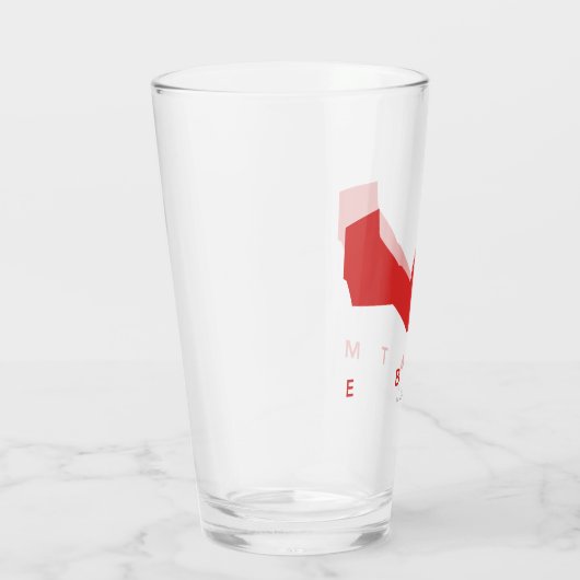 De Batman Bat Logo Glas (Rechts)