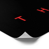 De Batman Bat Logo Poster (Hoek)