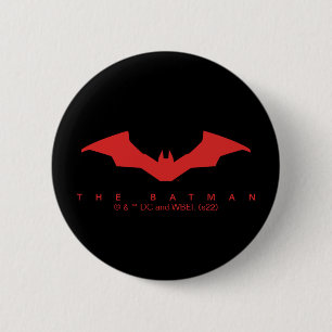 De Batman Bat Logo Ronde Button 5,7 Cm