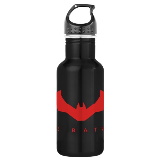De Batman Bat Logo Waterfles (Voorkant)