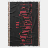 De Batman Bat Overlay-Logo Deken (Voorkant Verticaal)