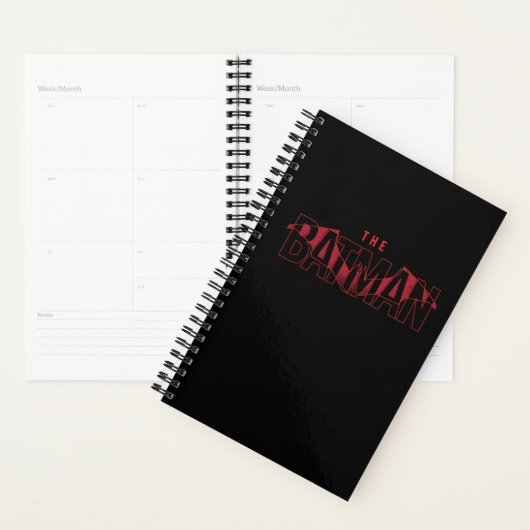 De Batman Bat Overlay-Logo Planner (Display)