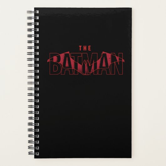 De Batman Bat Overlay-Logo Planner (Voorkant)