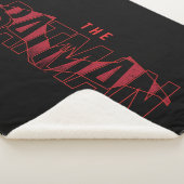 De Batman Bat Overlay-Logo Sherpa Deken (3/4)